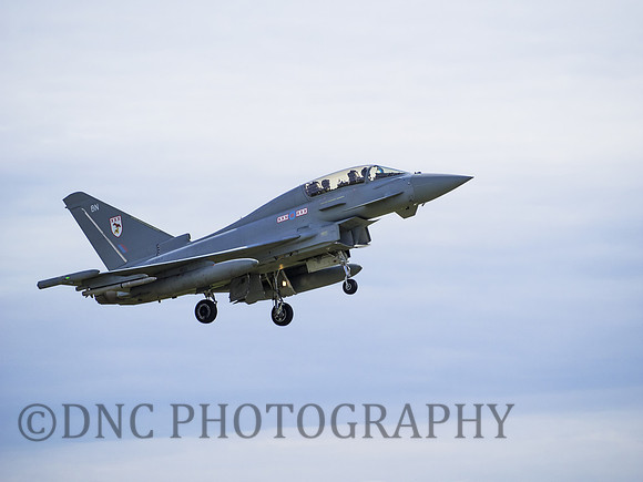 Typhoon FGR4 ZK383 BN AVRO Finest Meet RAF Waddington