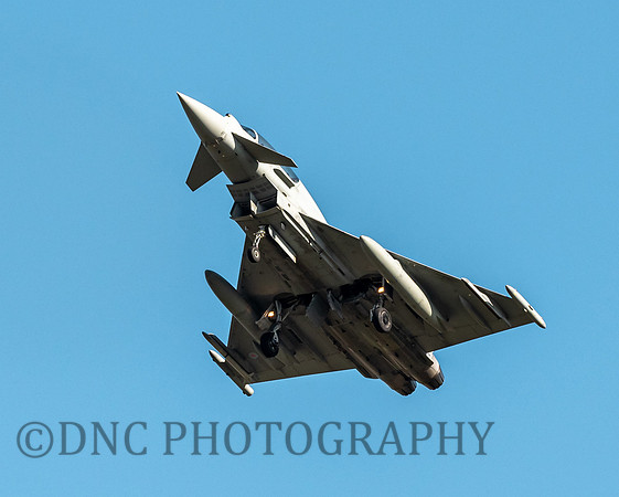 Typhoon T3 ZK381 29 Sqn