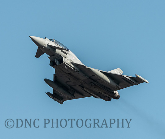 Typhoon T3 ZK381 29 Sqn