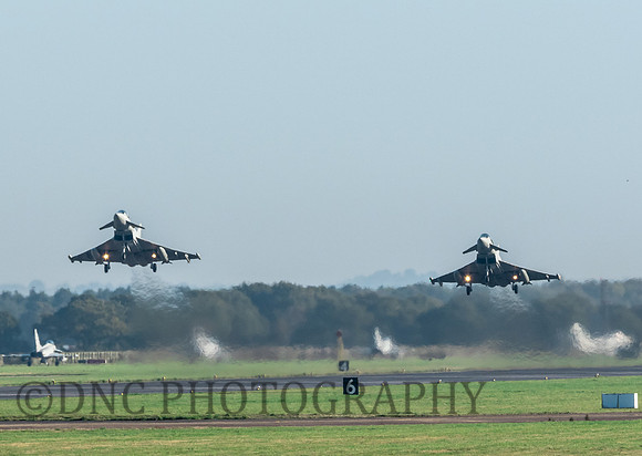 Typhoon ZK381 & 436 taking off
