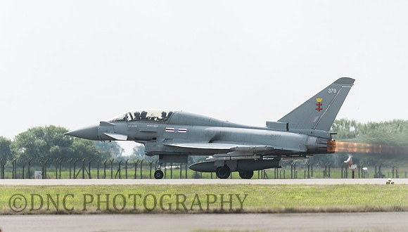 Typhoon T.3 ZK379 starts it's take off run