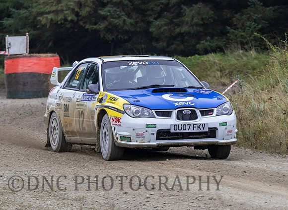 Martin Pavier & Peter Kettle Subaru Impreza