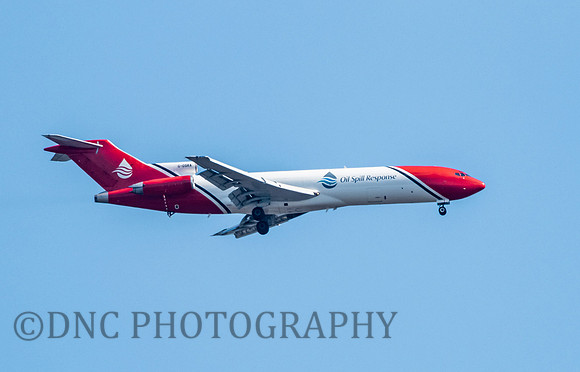Excel Aviation B727 G-OSRA Over Hatfield 8th April 2020