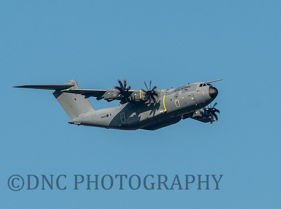 ZM402 Ascot485 RAF A400M Atlas C 1 over Hatfield 8th April 2020