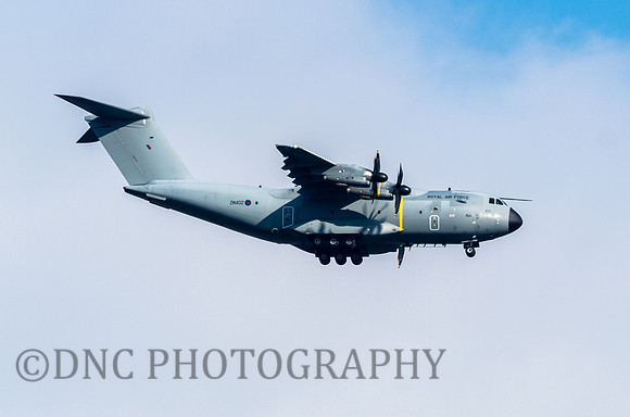 ZM402 Ascot485 RAF A400M Atlas C 1 over Hatfield 8th April 2020