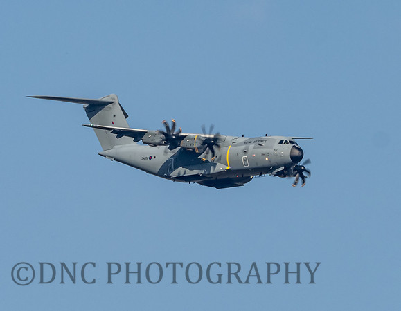 ZM402 Ascot485 RAF A400M Atlas C 1 over Hatfield 8th April 2020