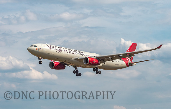 Virgin Atlantic A330-300 G-VGBR 'Golden Girl'. 9th May 2020.