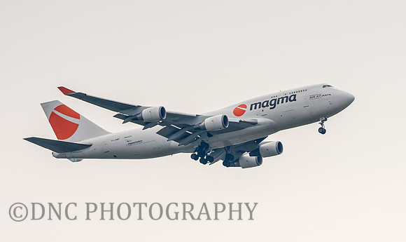 Magma. B744 TF-AMP. 17th May