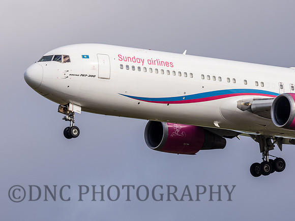 Sunday Airlines B763 UP-B6703 23rd May