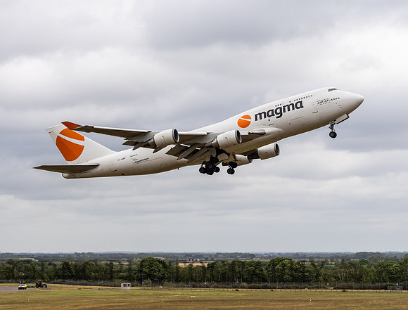 Magma B744 TF-AMP daparts 24th May 2020