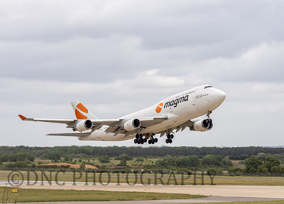 Magma B744 TF-AMP daparts 24th May 2020