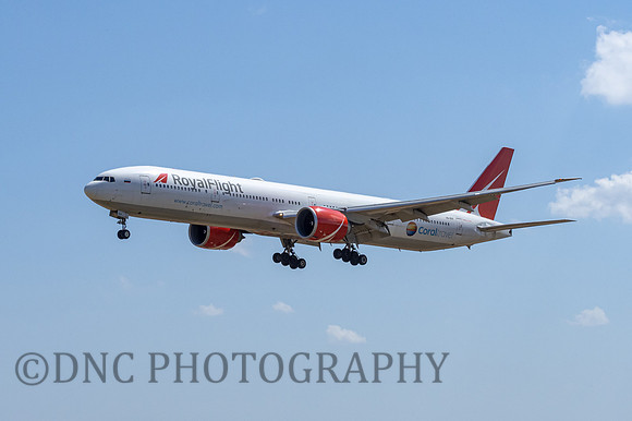 Royal Flight B773 VQ-BGP. 30th May 2020