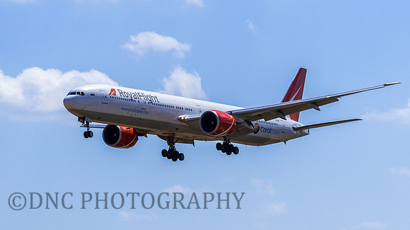 Royal Flight B773 VQ-BGP 30th May 2020