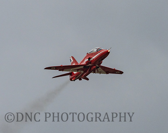 RAF Red Arrow Hawk T1 XX219 RED 8. 8th June 2020
