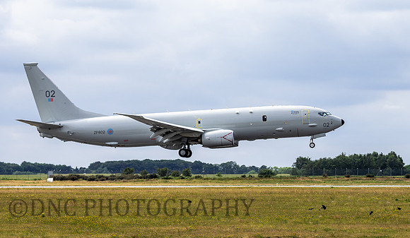 RAF P-8A Poseidon (MPA) ZP802 'City of Elgin' 8th June 2020