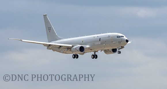 RAF P-8A Poseidon (MPA) ZP802 'City of Elgin' 8th June 2020