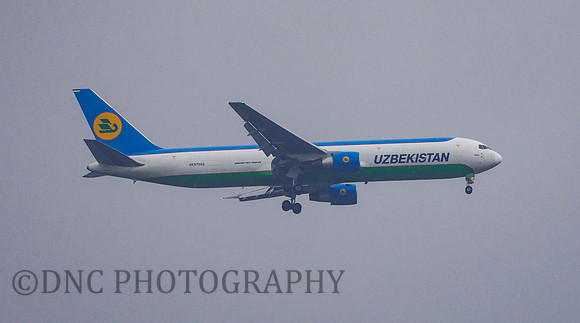 Uzbekistan Airways B763 UK670002. 27th June