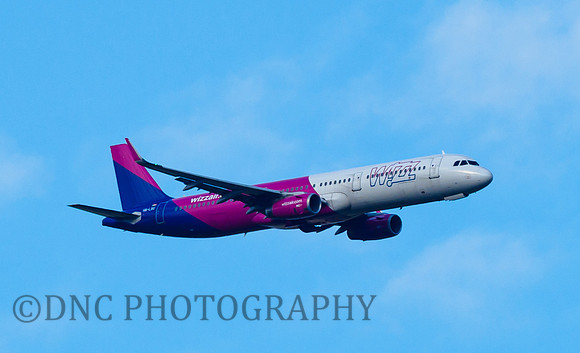 WiZZ Air A321 HA-LXU 1st July 2020