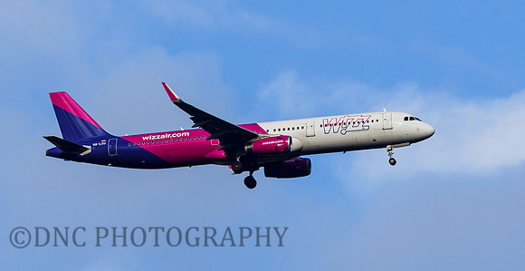 WiZZ Air A321 HA-LXU 1st July 2020.
