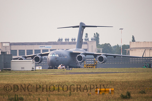 Qatar Eimiri Air Force C17A Globemaster III A7-MAM 21st June 2017