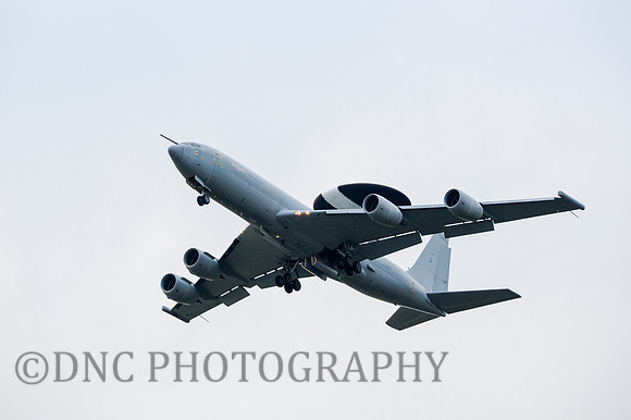 RAF Boeing E-3D AWAC. ZH107 26th May 2016