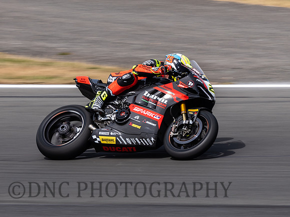 Luca Bernardi BARNI Spark Racing Team Ducati Panigale V4R.