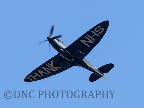 Spitfire PRXI PL983 (G-PRXI) THANK U NHS 11th July 2020