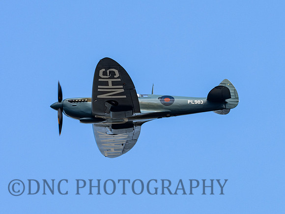 Spitfire PRXI PL983 (G-PRXI) THANK U NHS