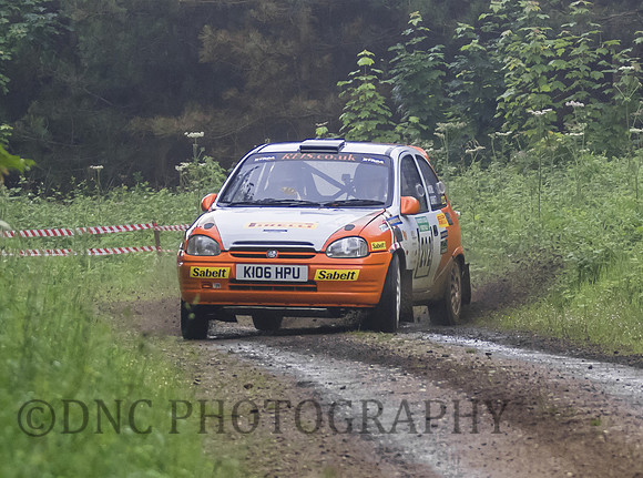 David Bennett & Alistar McNeil Vauxhall Corsa