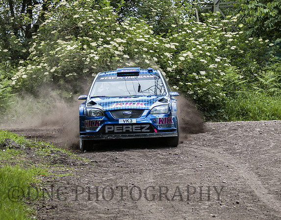 Steve Perez & Paul Sponer. Ford Focus WRC