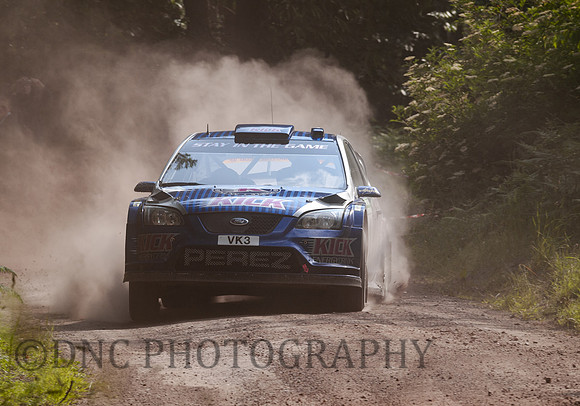 Steve Perez & Paul Sponer Ford Focus WRC