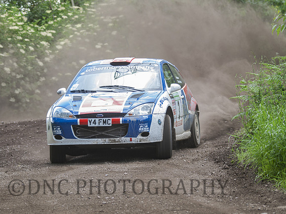 Hugh Hunter & Andy Marchbank Ford Focus WRC
