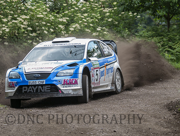 Charlie Payne & Craig Thorley Ford Focus WRC