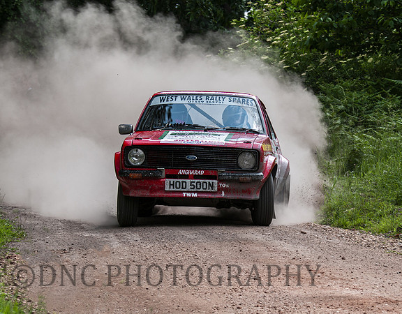 Terry Brown & Tomos Whittle Ford Escort RS1800