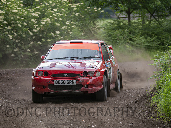 Phil Pickard & Ian Bass Ford Escort Cosworth