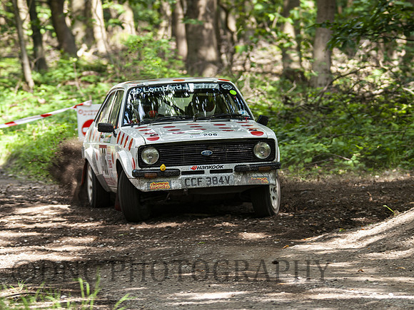 Martin Shaw & Ian Prout Ford Escort RS1400
