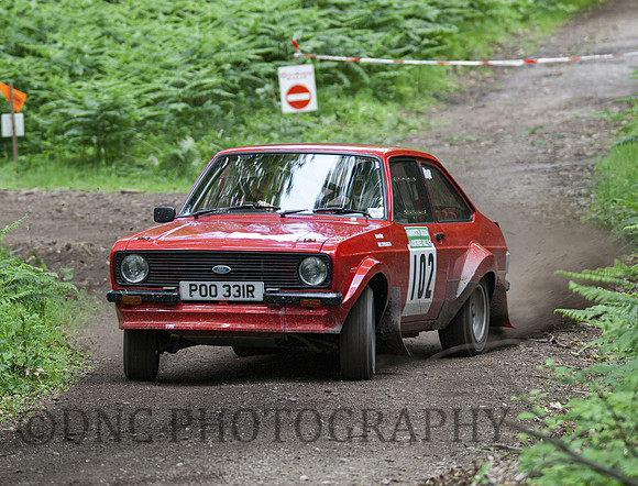 Mike Stephenson & Richard Hage Ford Escort MK2