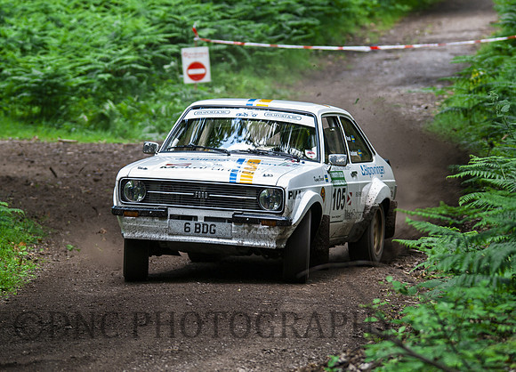 Kenny Brack & Emil Axelssan Ford Escort RS1800