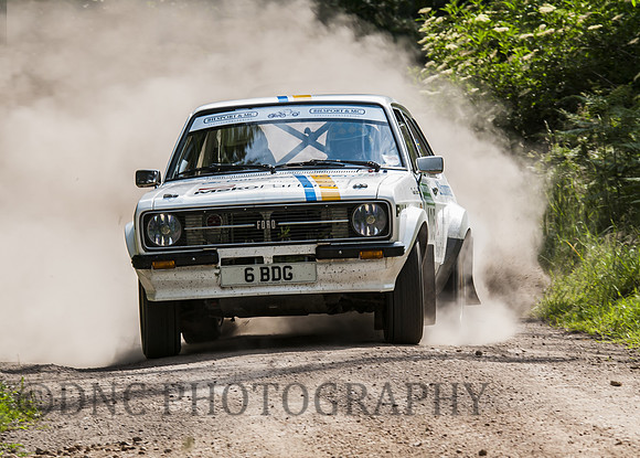 Kenny Brack & Emil Axelssan, Ford Escort RS1800