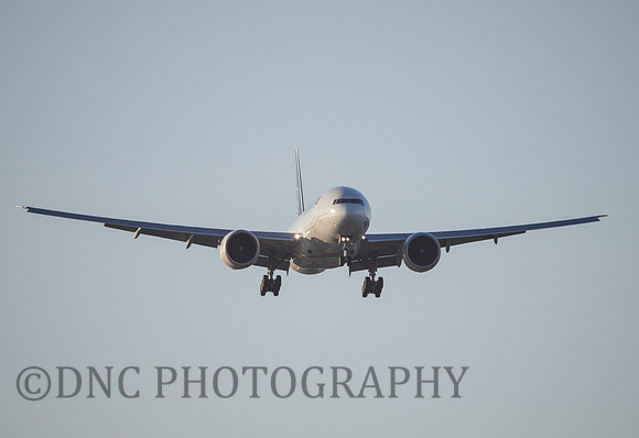 Lufthansa Cargo Boeing B77L D-ALFF. call sign GEC8352, 31st Dec 2020