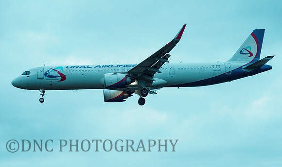 Airbus A321-251NX(SL) (VP-BOP)— Ural Airlines 04.01.2021-