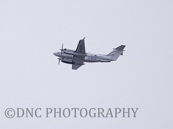 Beech Super King Air G-WCCP 24th Jan 2021 over Hatfield Moors