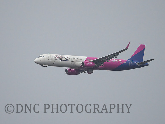Wizz Air A321 HA-LXJ W63015 BUCHAREST to DSA 21st Feb 2021