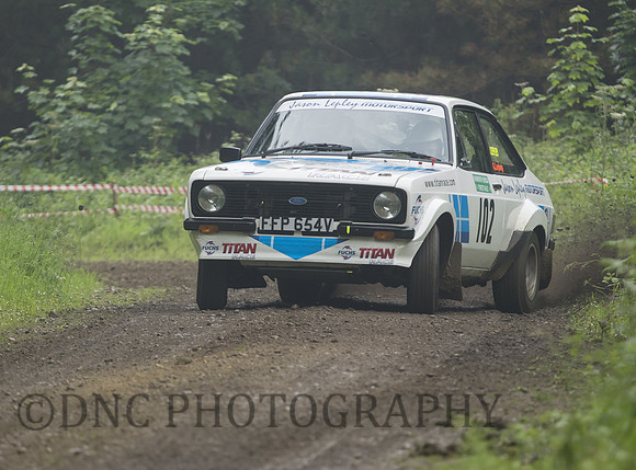 Jason Lepley & George Lepley Ford Escort RS1800