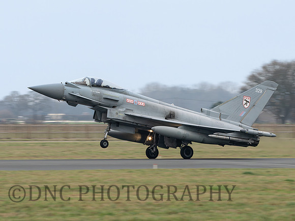 Typhoon FGR4 ZK329 29 Sqn