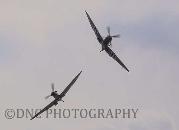 BBMF Spitfire's Syncro Pair