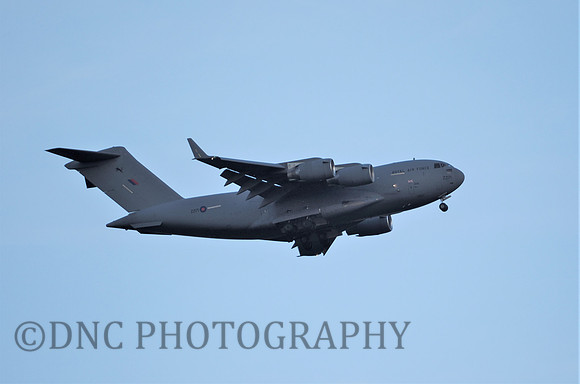 RAF C-17 ZZ171 Ascot 804 17th March 2022