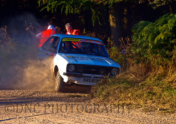 Nick Elliott & Dave Price Ford Escort