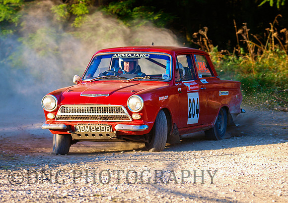 Gwilym Roberts & Gwawr Hughes Ford Lotus Cortina