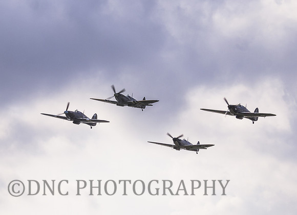BBMF Spitfire's & Hurricane's